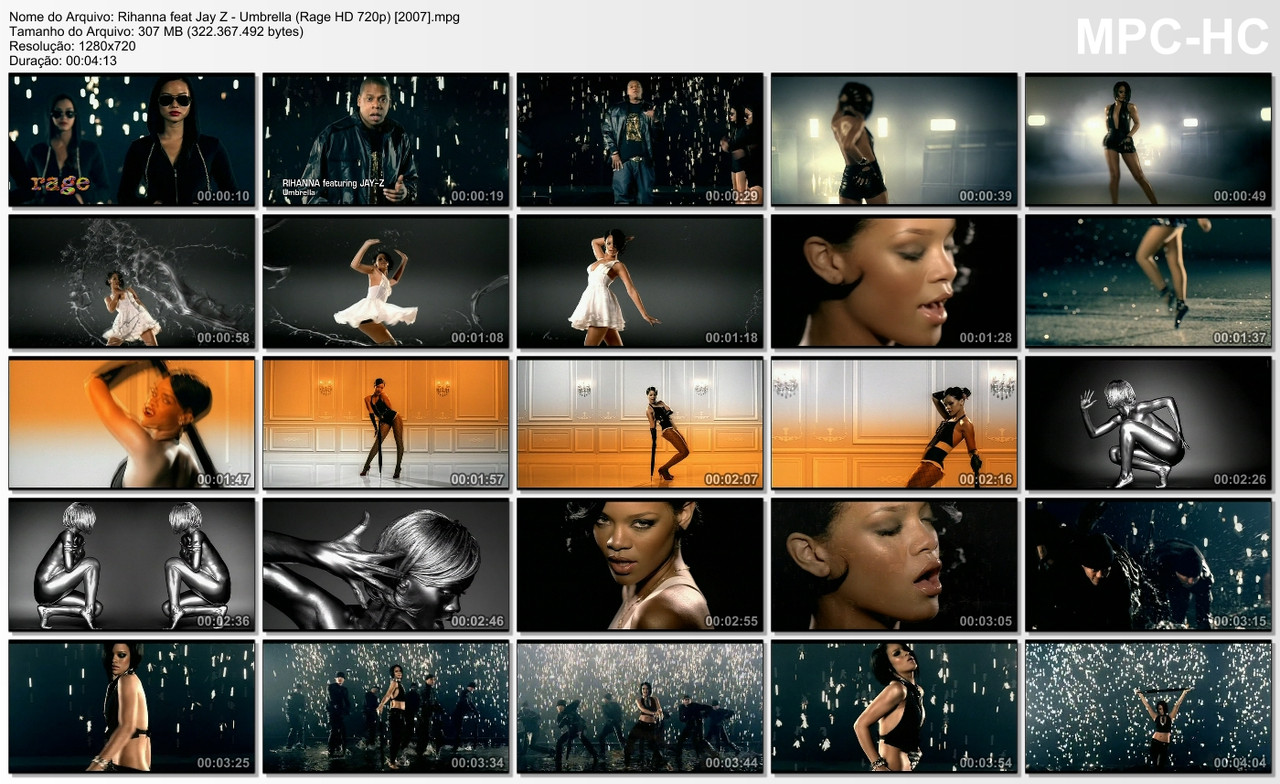 Rihanna feat Jay Z - Umbrella (Rage HD 720p) [2007]
