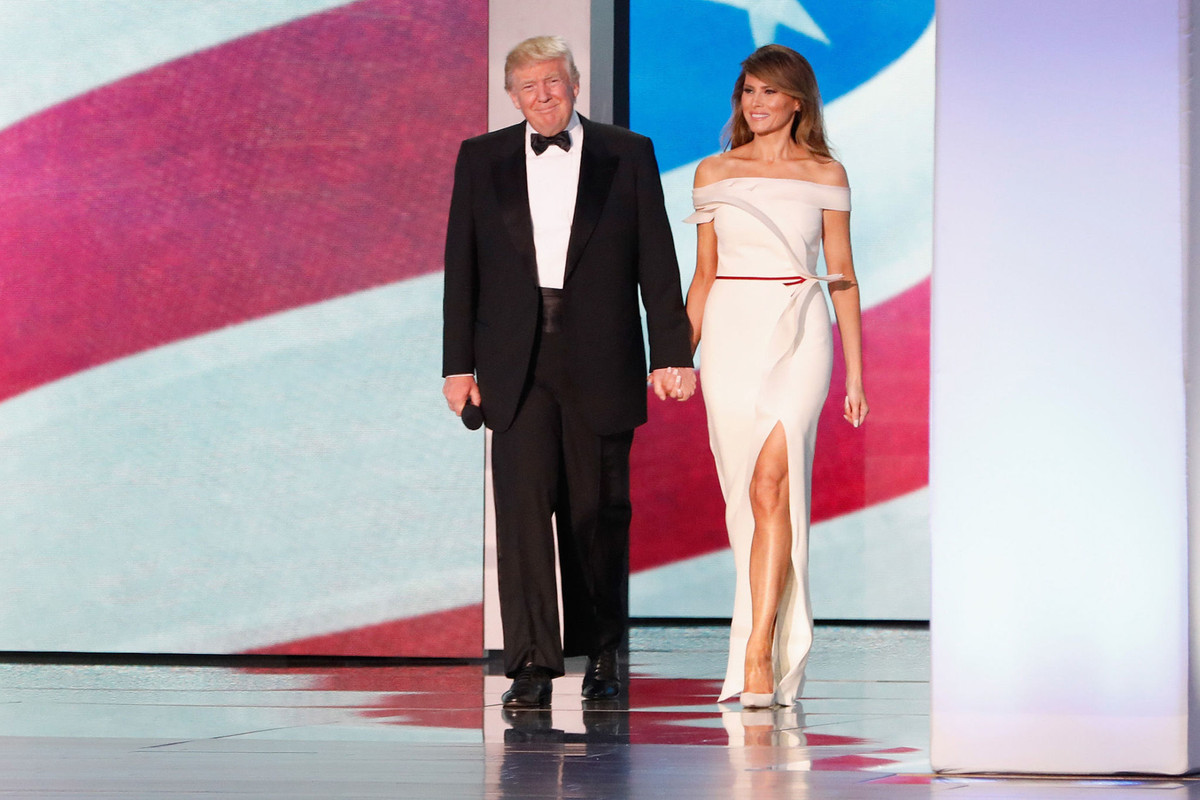 Melania Trump Floral Pants Fashion Style