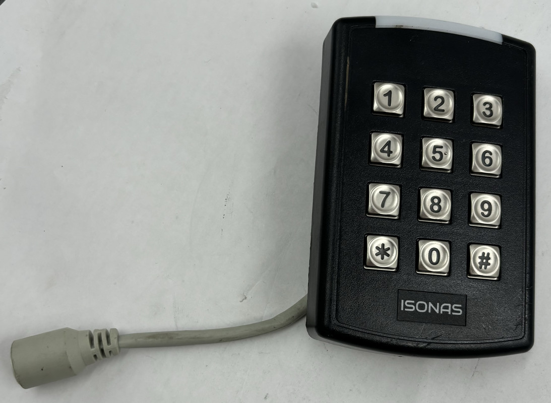 ISONAS RC-04-PRX-WK ACCESS CONTROL KEYPAD READER CONTROLLER