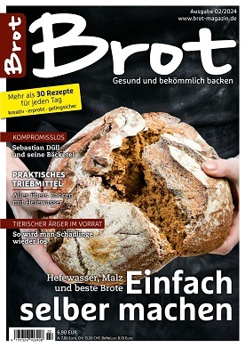 Cover: Brot Magazin Februar No 02 2024