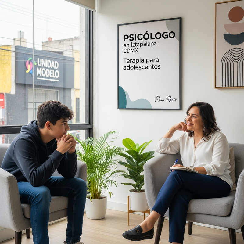 Sala de terapia para adolescentes