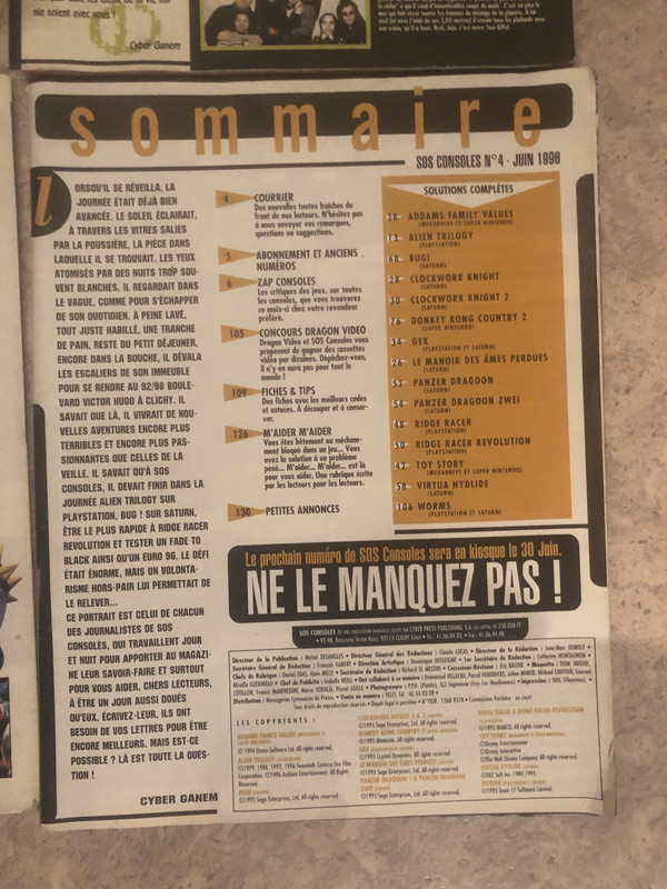 SOS Consoles Numéro 4