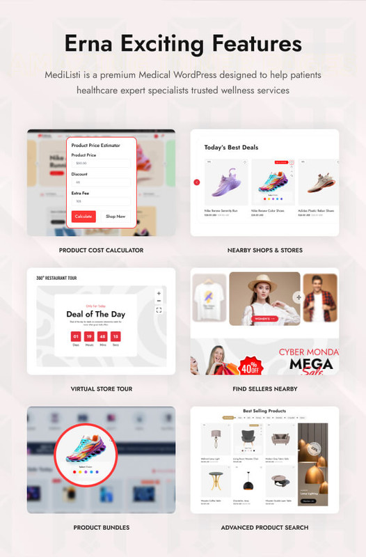 Erna - Multishop WordPress Theme