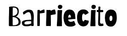 Barriecito