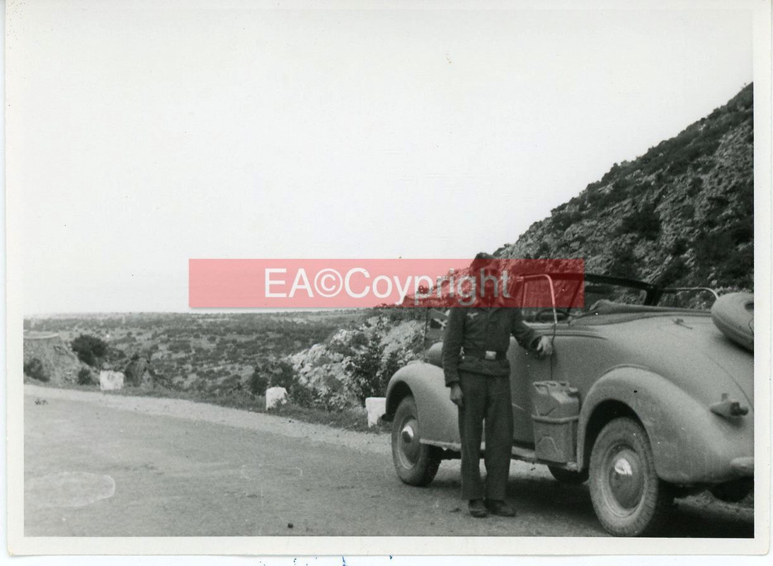 Cabrio PKW Auto Wagen Kübelwagen Adler Kreta wap