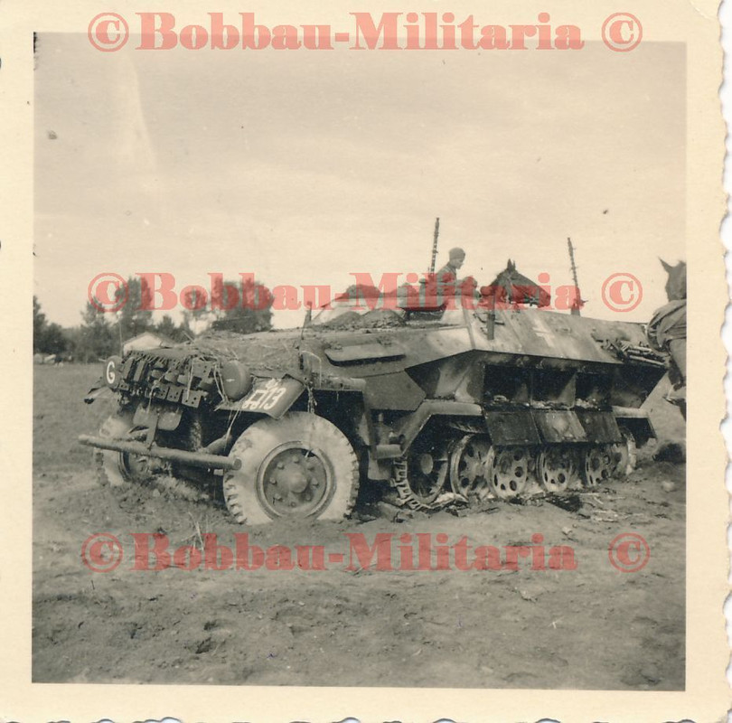SdKfz 251 Schützenpanzerwagen Kennung Reich  combat Front Kampfs