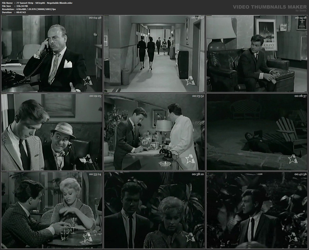 77 Sunset Strip - S03ep06 - Negotiable Blonde.mkv