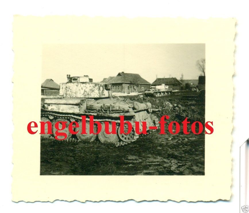 FOTO - PANZER - PANZER 38(t) - SUPER WINTER-TARNUNG - Nr.22 - OSTFRONT