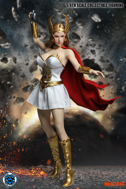 SUPERDUCK 1//6 She-Ra Princess of Power Head Sculpt Clothing Accessories SET021