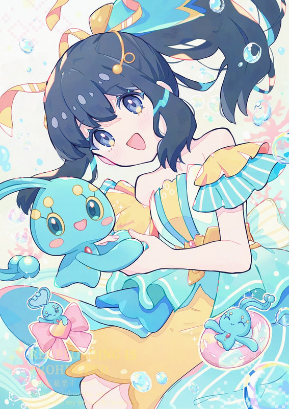 akari-and-manaphy-pokemon-and-1-more-dra