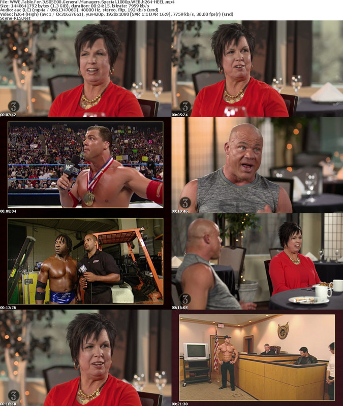 WWE Table For 3 S05E08 General Managers Special