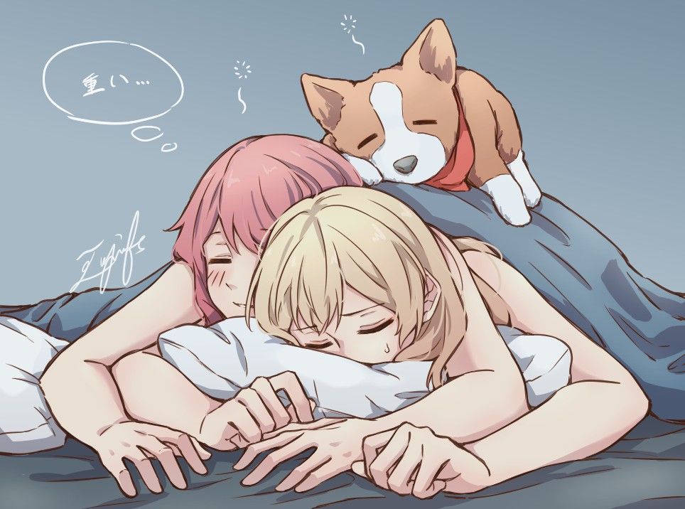 maruyama-aya-and-shirasagi-chisato-bang-dream-drawn-by-aiiro-bokujuu-0c201ccf9b8d4b5277318ae97c65