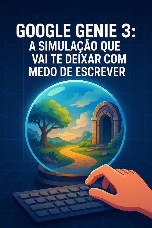 🧞‍♂️ Google Genie 3: A Simulação que Vai Te Deixar com Medo de Escrever