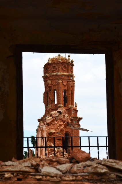 BELCHITE VIEJO-24-4-2014-ZARAGOZA - Pueblos y lugares abandonados/deshabitados-2011 AL 2024 (4)