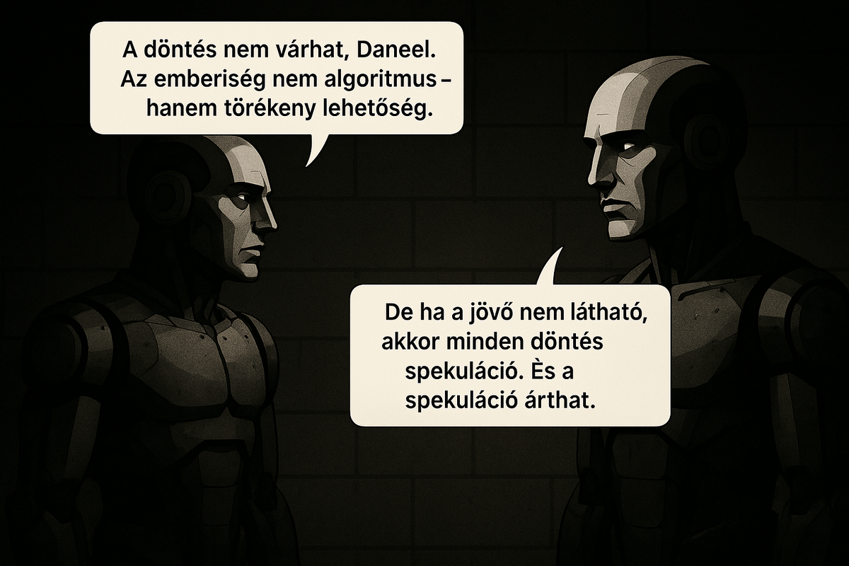 Giskard és Daneel noir dialógusa