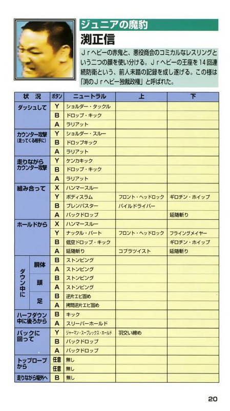 Zen-Nihon Pro Wres 2 - 3-4 Budoukan [SHVC-APRJ](SFC)(JP) -Manual(300DPI)_0020