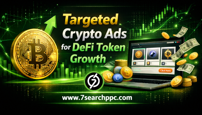 Targeted Crypto Ads for DeFi Token Growth