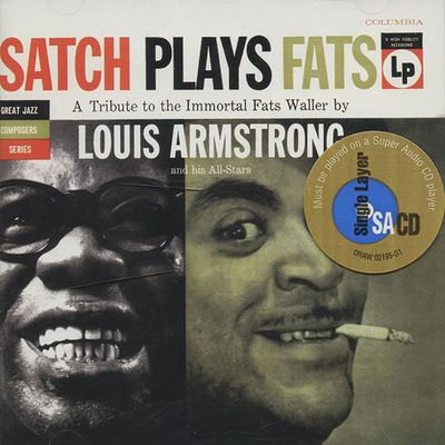 Louis Armstrong - Satch Plays Fats: A Tribute To The Immortal Fats Waller (1955) {2000, Reissue, Hi-Res SACD Rip}