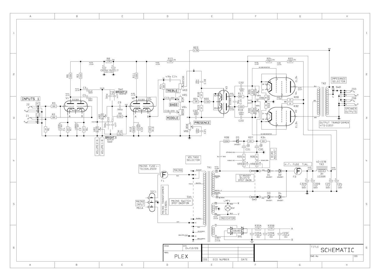 Friedman Plex Schematic