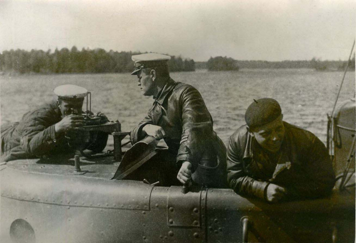 М-76 на Онежском озере, лето 1938г.