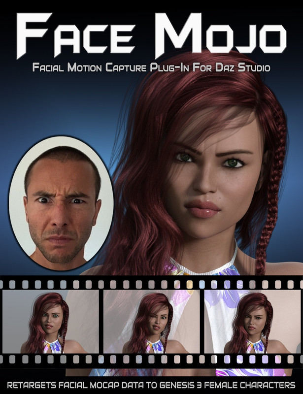 Face Mojo - Facial MoCap Retargeting for Genesis 3 Females