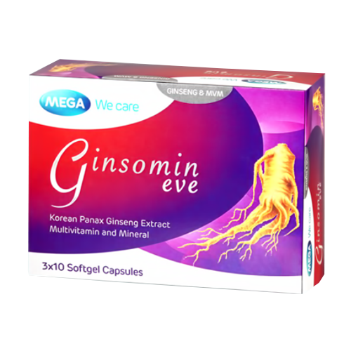 Ginsomin Eve Softgels Caps 30S