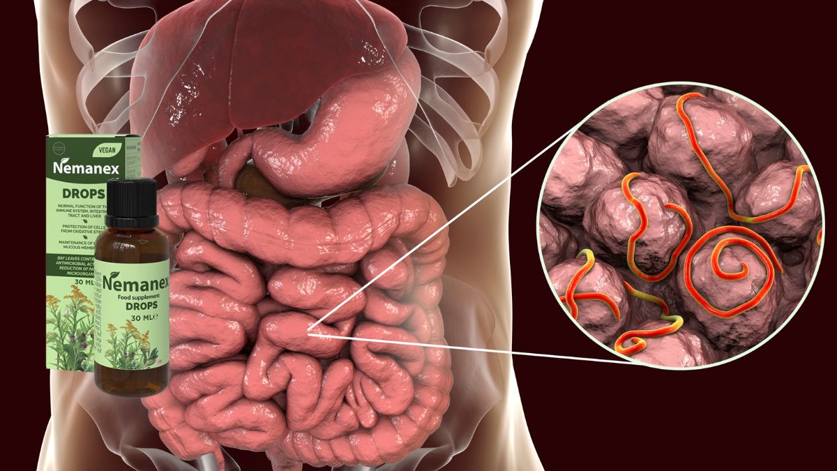 Nemanex: gotas que eliminan parásitos y purifican el cuerpo