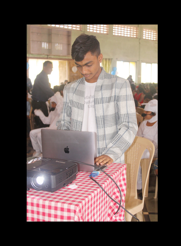 Main quad — morning assembly