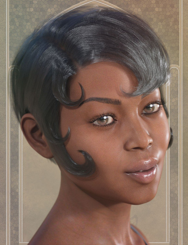 Vilma Hair for Genesis 3 & 8 Female(s)