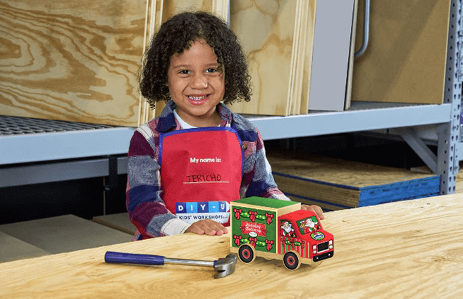 Build a Free Holiday Delivery Truck at Lowe’s Kids Workshop 12/16 Build a Free Holiday Delivery Truck at Lowe’s Kids Workshop 12/16