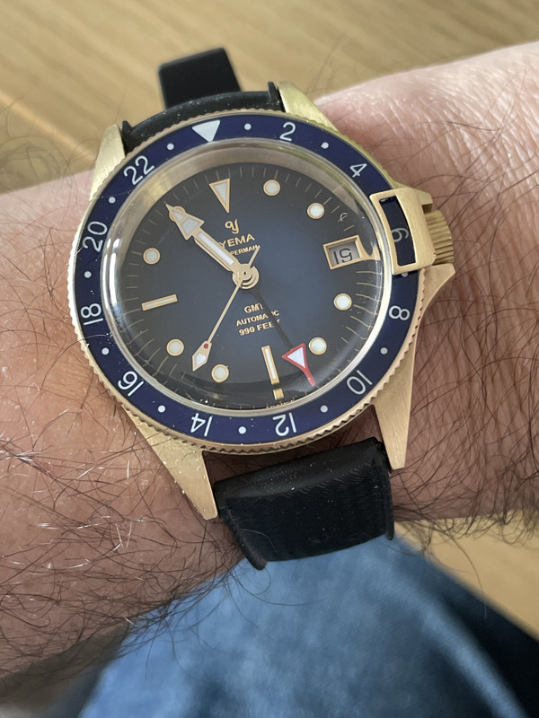 Yema superman bronze gmt