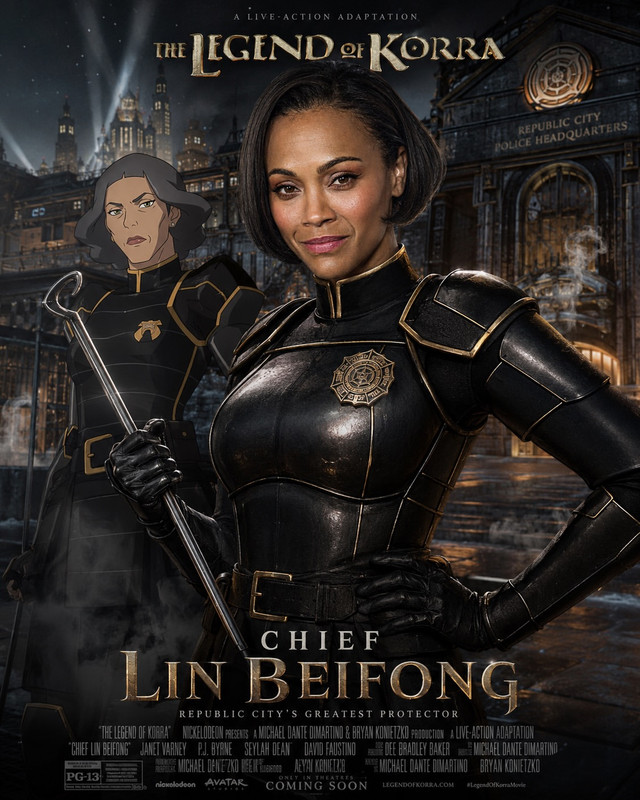 Rosario Dawson Lin Beifong