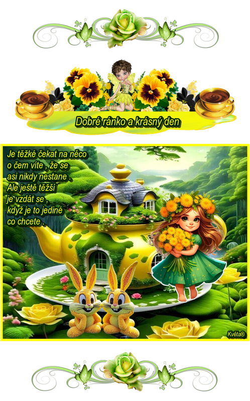 Dobré akrásné ráno