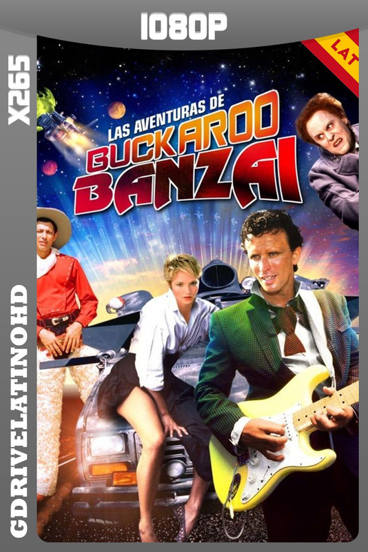 Las aventuras de Buckaroo Banzai (1984) BDRip x265 1080p Latino-Inglés