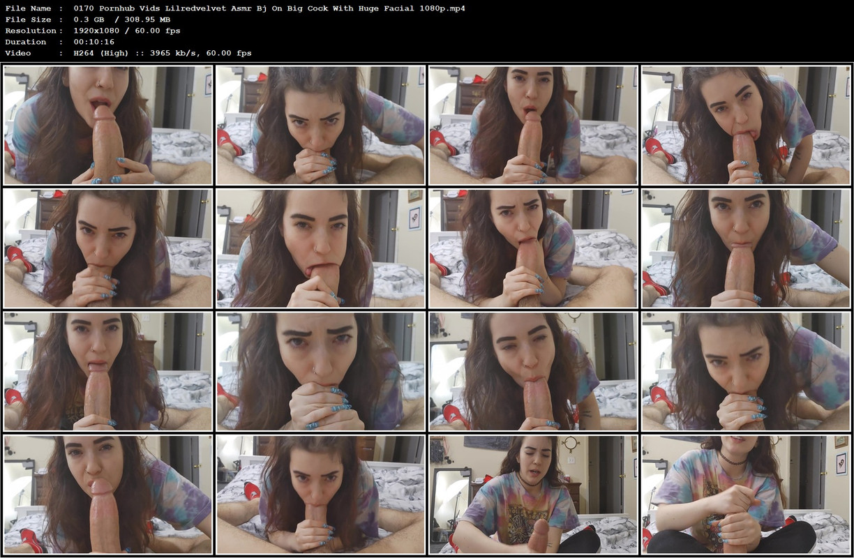 0170 Pornhub Vids Lilredvelvet Asmr Bj On Big Cock With Huge Facial 1080p.mp4