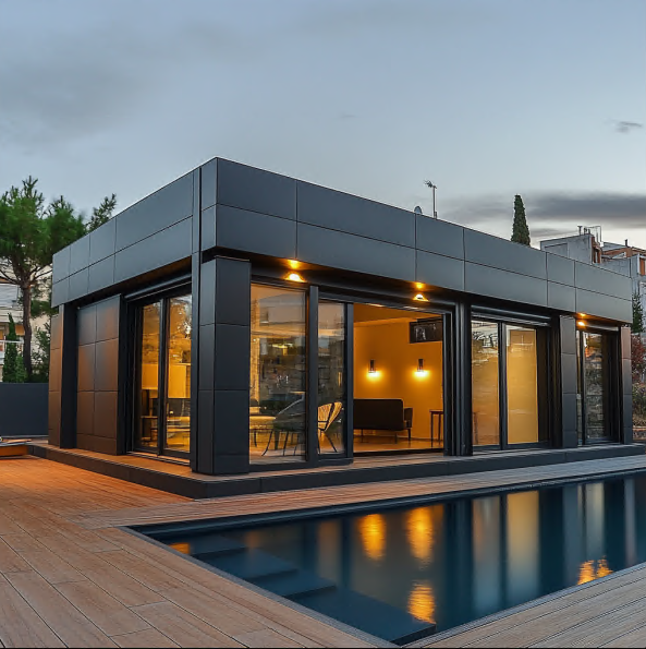 Casa prefabricada familiar