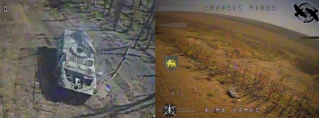1018 BMP-1(P) dam aband 09 10 24