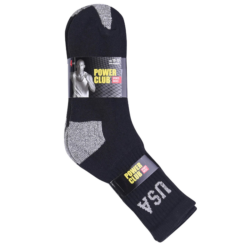 black crew socks sport mens socks USA