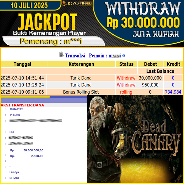jackpot-slot-dead-canary-no-limit-city-wd-rp-30000000--dibayar-lunas-di-joyotogel