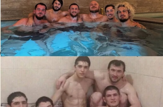 Копират дагестанците! Мераб и О&#039;Мали се натопиха в джакузито