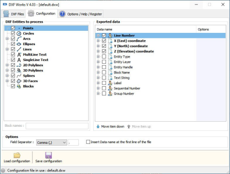 DXF Works 4.03