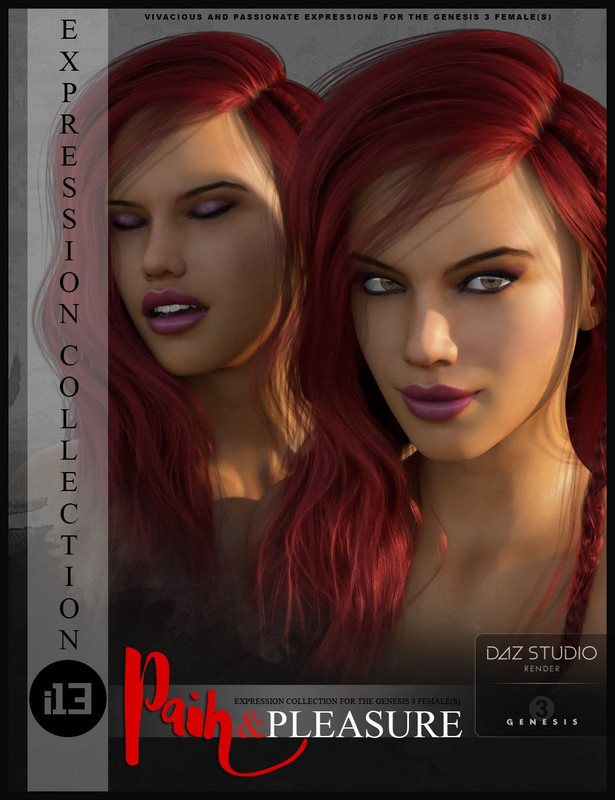 i13 Pain and Pleasure Expressions for the Genesis 3 Female(s) 