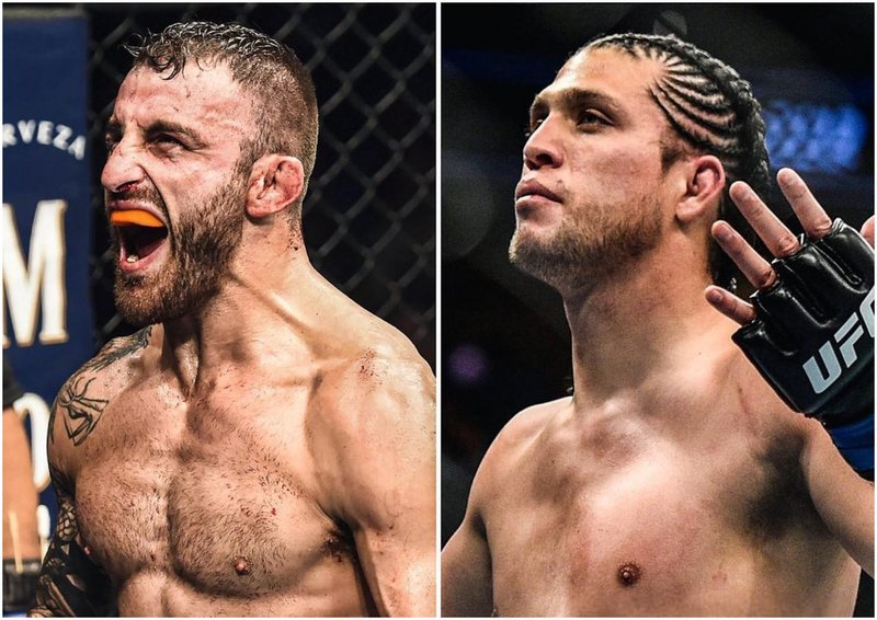 Брайън Ортега срещу Волкановски на UFC 266