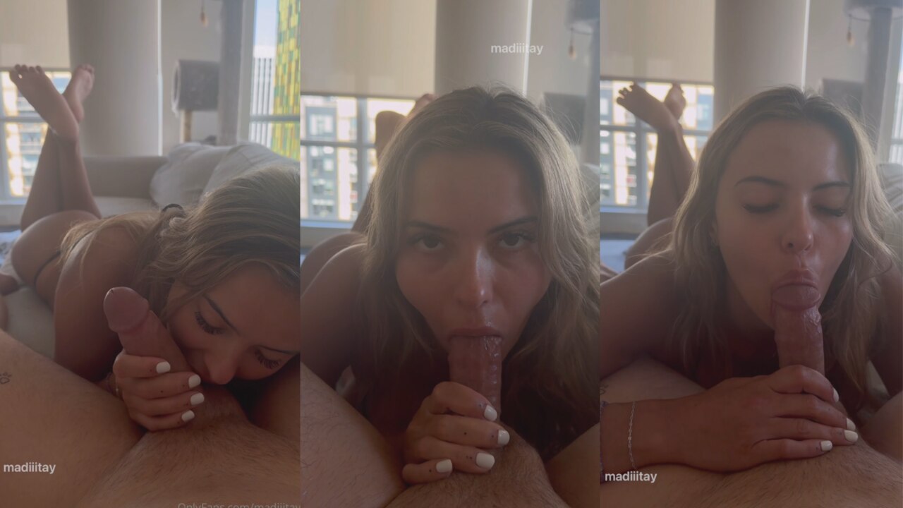 Madiiitay Sloppy Wet Blowjob Video Leaked