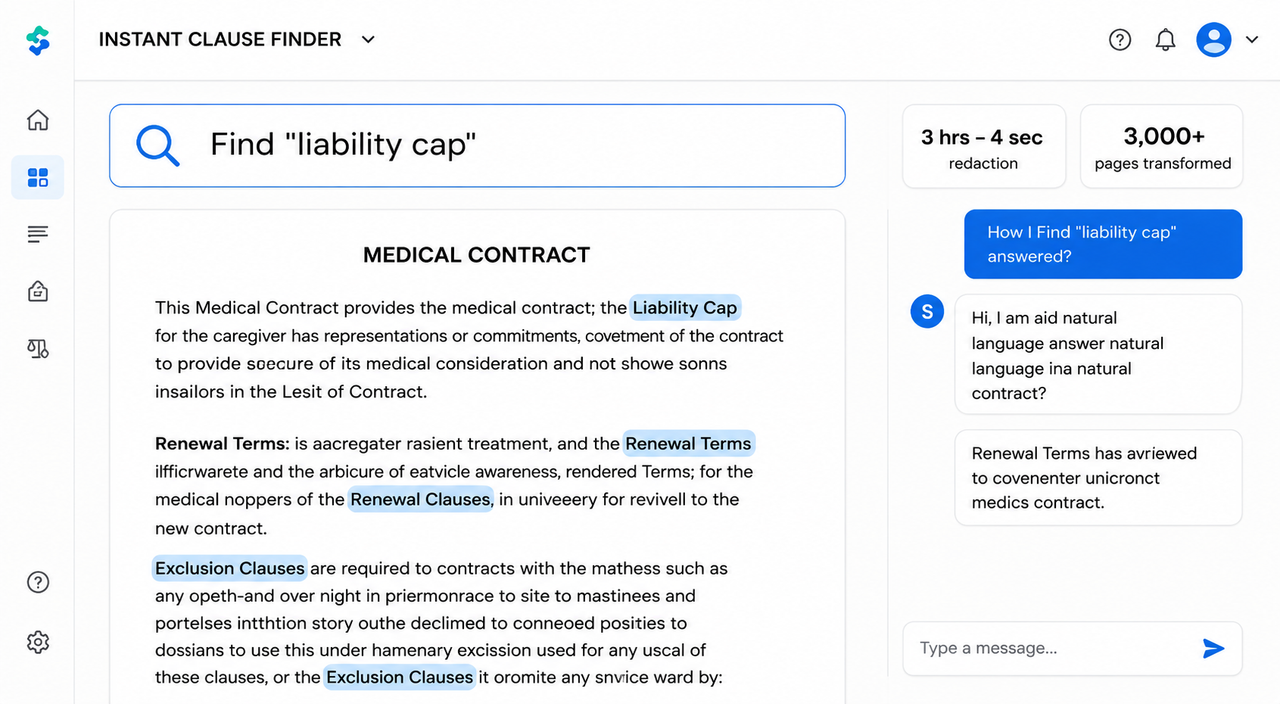 Instant Clause Finder — RAG-Based Legal Document Assistant for Physicians