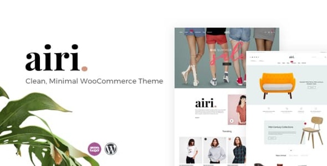 Airi – Clean, Minimal WooCommerce Theme WordPress