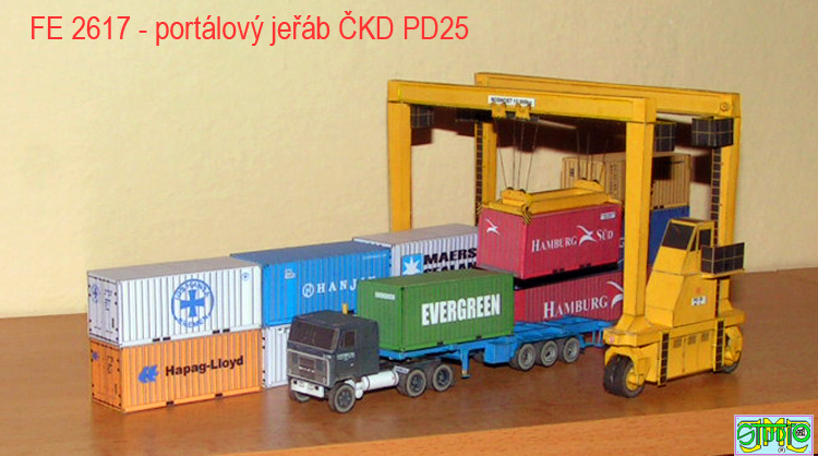 FE 2617 portál jeřáb ČKD PD25_2