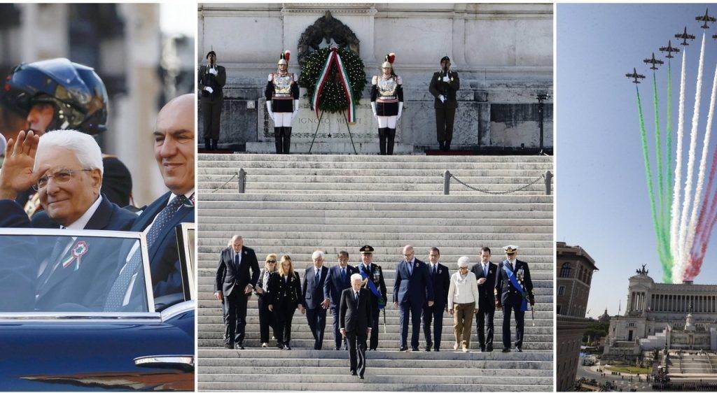 festa della repubblica mattarella sfilata militare italiani allestero