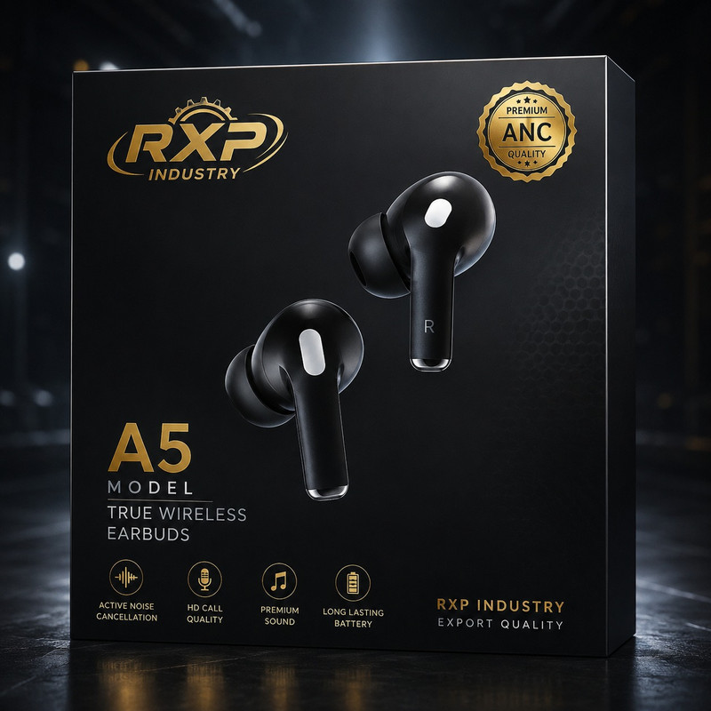 A5 Wireless Bluetooth Earbuds with Charging Case – True Wireless Stereo Earphones for Android & iPhone