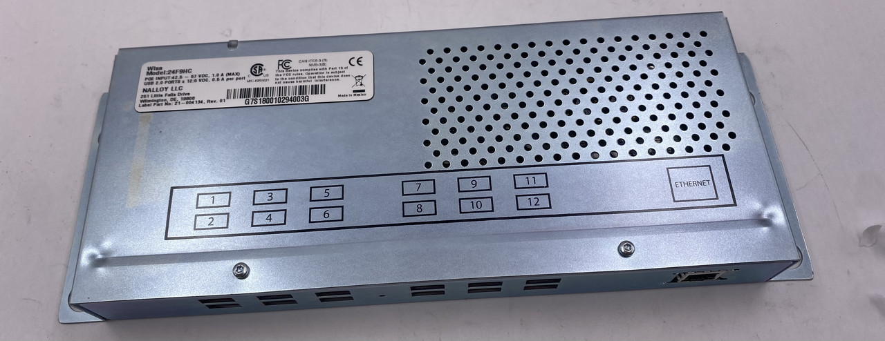 NALLOY LLC 24F9HC WISA POE TO 12 PORT USB 2.0 POWER DISTRIBUTOR NALLOY LLC 24F9HC WISA POE TO 12 PORT USB 2.0 POWER DISTRIBUTOR